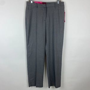 212 Collection Natural Fit Houndstooth Black Gray Pants